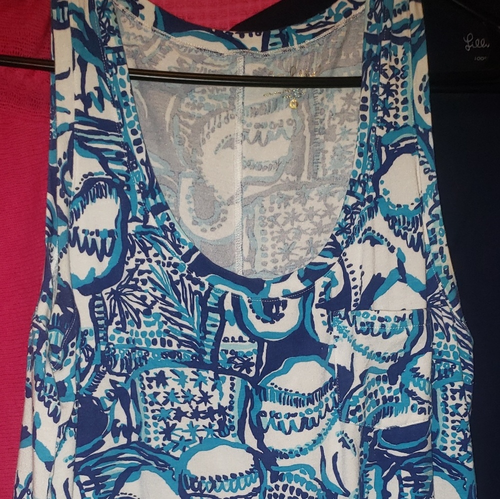 *** SOLD*****Lilly Pulitzer elephants M